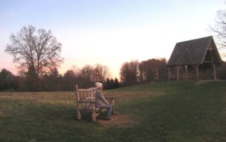 A November view of Poets Walk Park in Red Hook